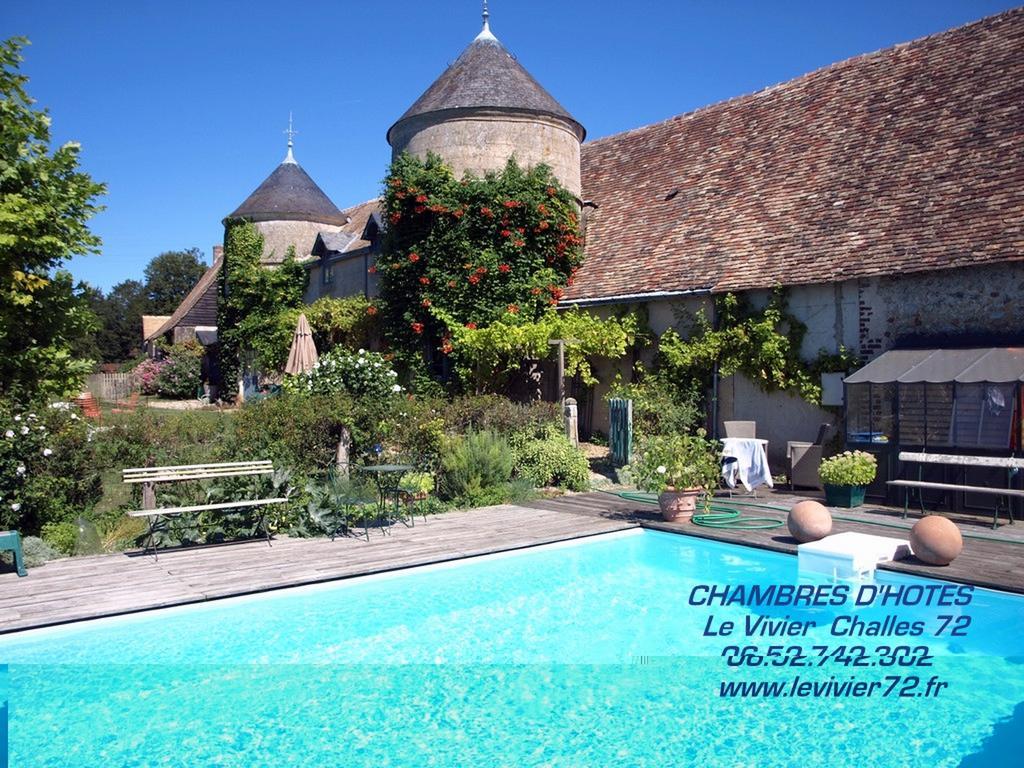 Le Vivier Hotel Challes Kamer foto